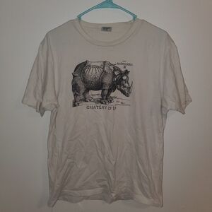 Rhinoceros Vintage Animal Shirt Men's Size XL
